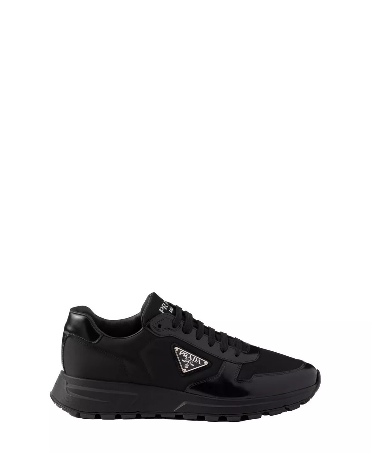 Men's Prax 01 Re-Nylon and Brushed Leather Sneakers - 6