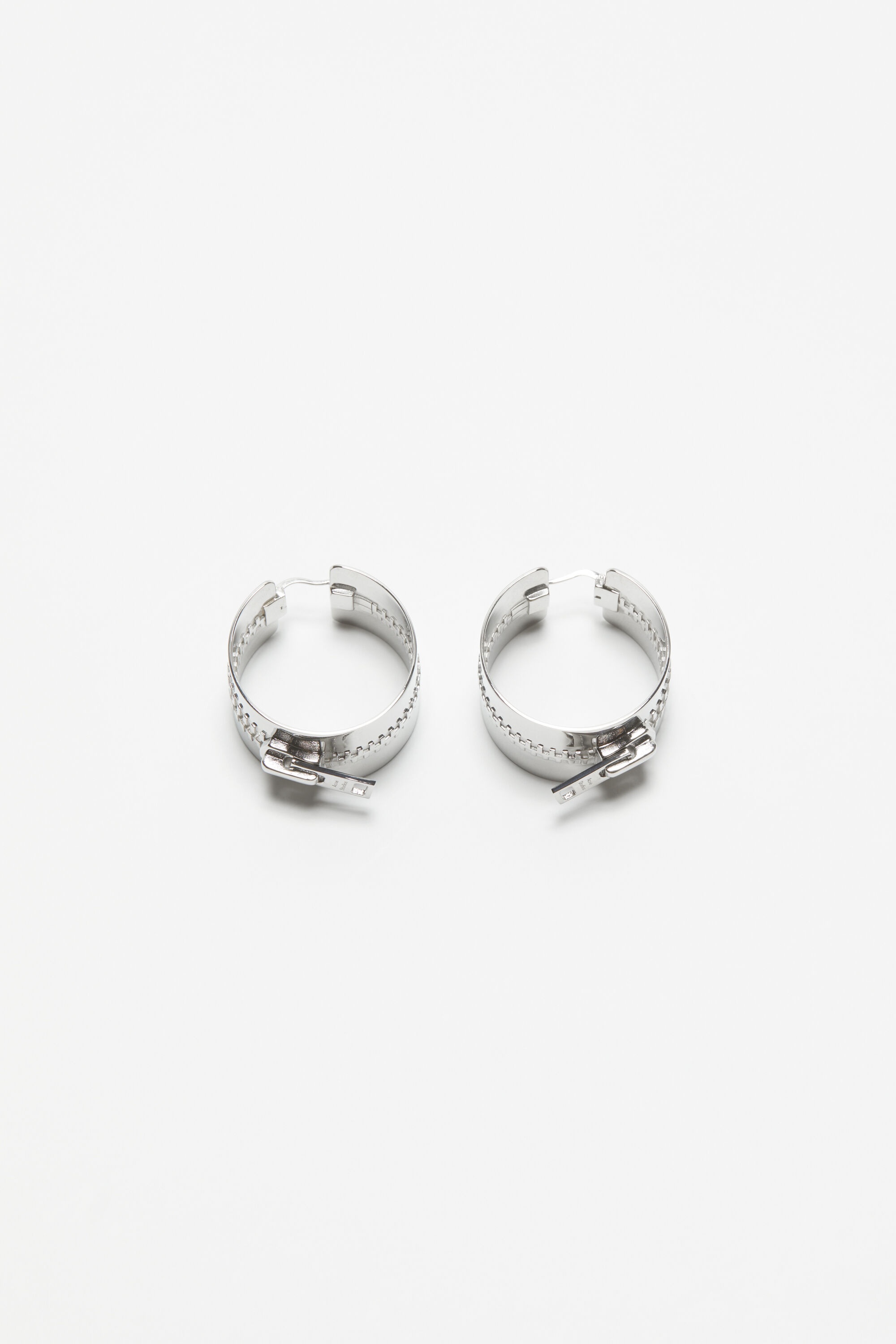 Hoop earrings - Silver - 1