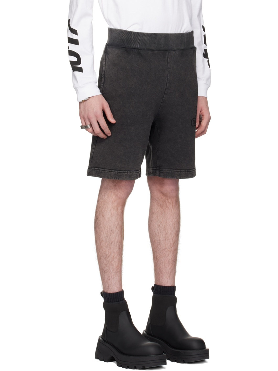 Black Cross Shorts - 2