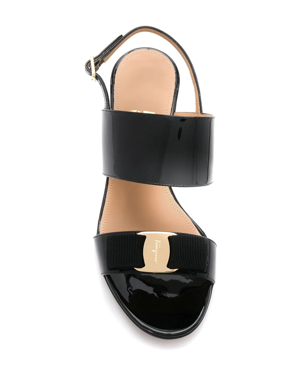 Giulia mid-heel bow sandals - 4