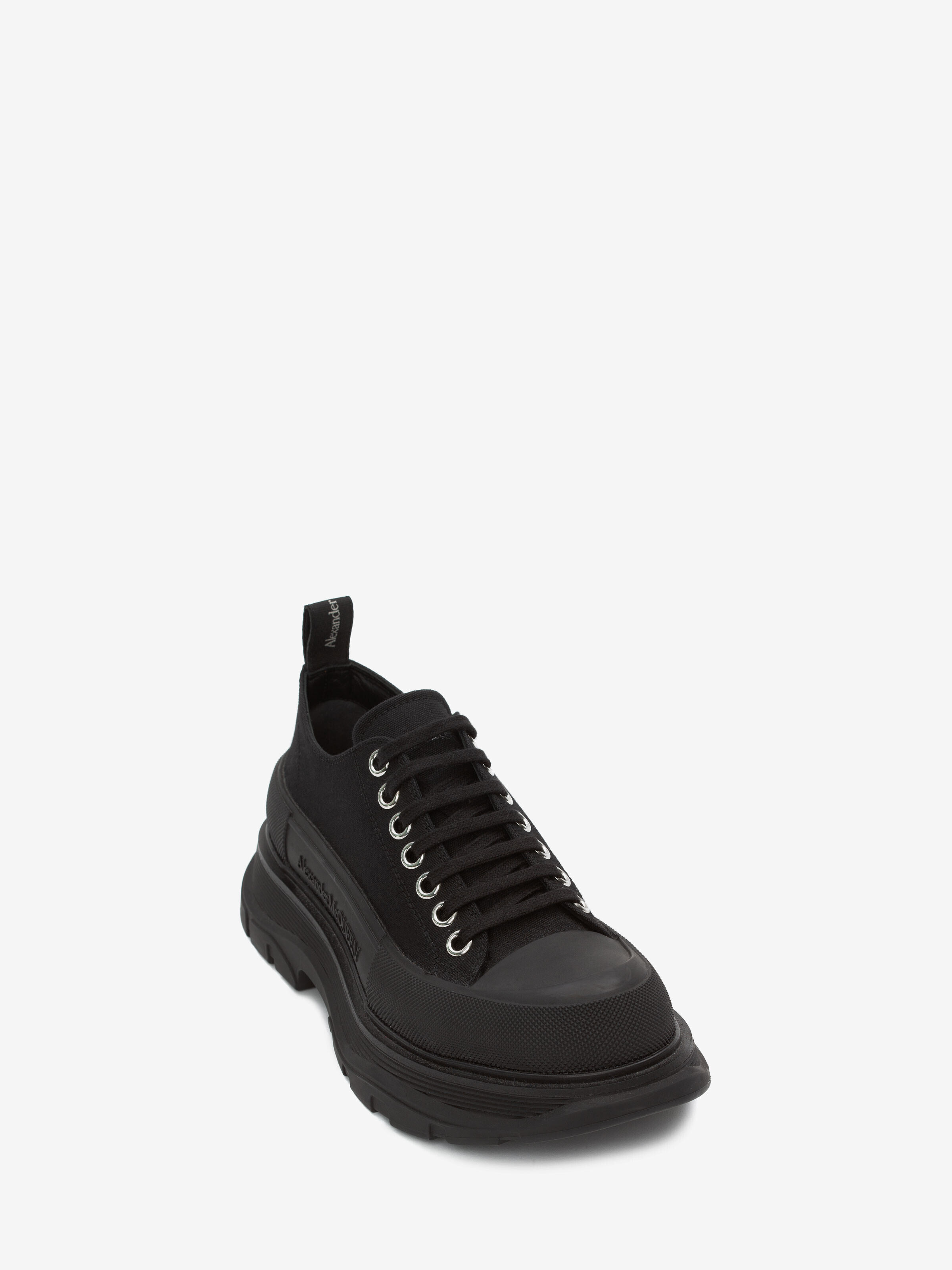 Women's Tread Slick Lace Up in Black - 2