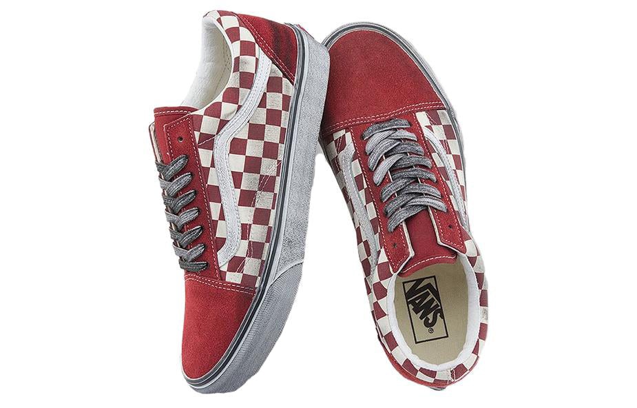 Vans Old Skool Stressed 'Check Red White' VN0007NTY52 - 3