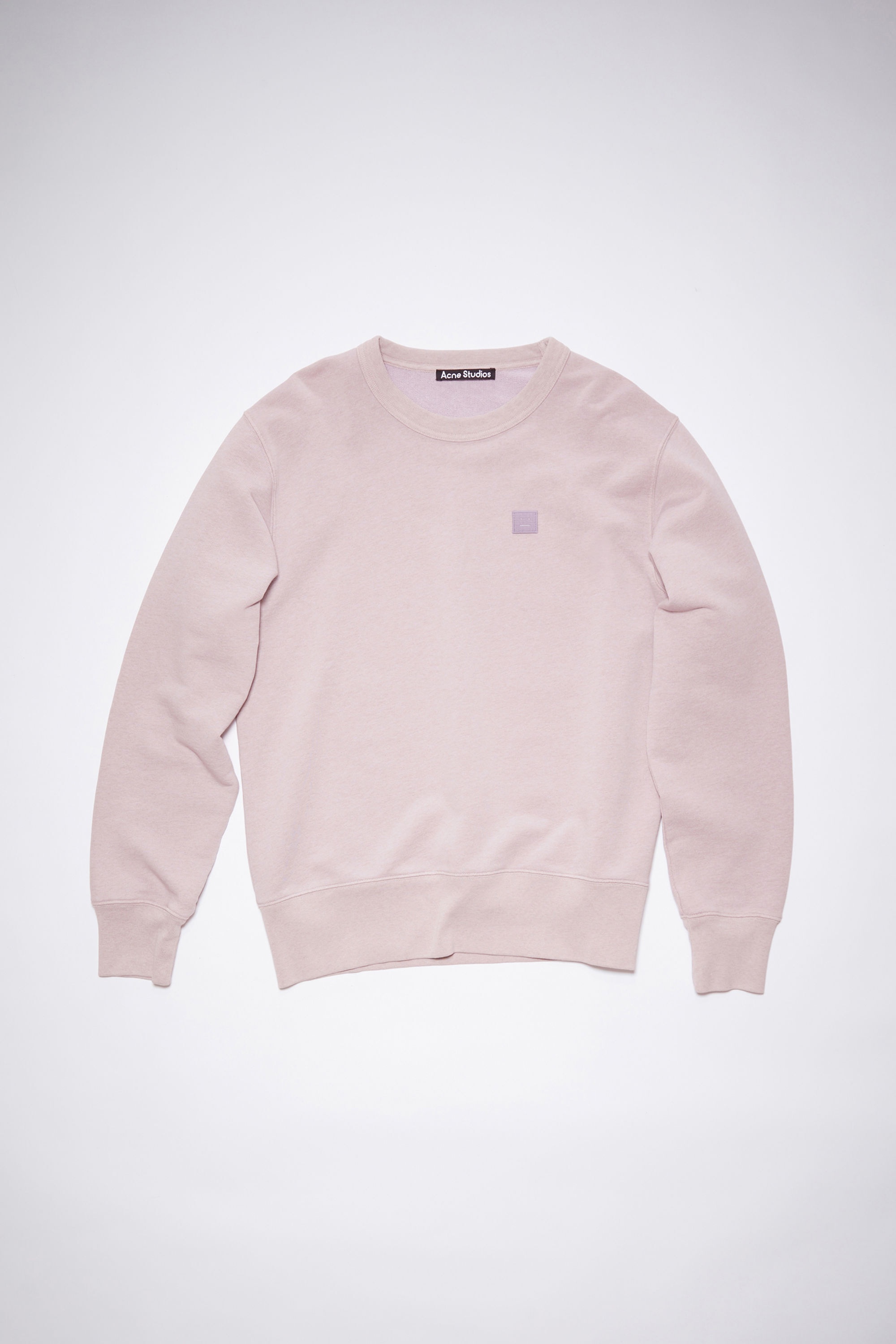 Crew neck sweatshirt - Violet pink melange - 5