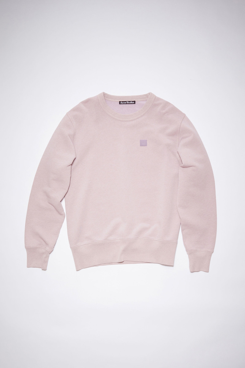 Crew neck sweatshirt - Violet pink melange 5