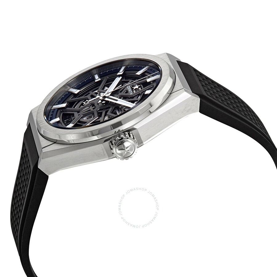 Zenith Defy Classic Automatic Skeletal Dial Titanium Men's Watch 95.9000.670/78.R782 - 2