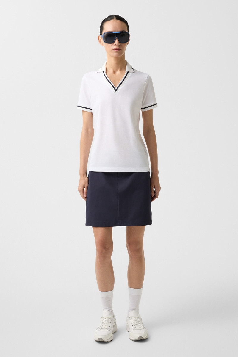 BOGNER Lydia functional short-sleeved top in Off-White outlook