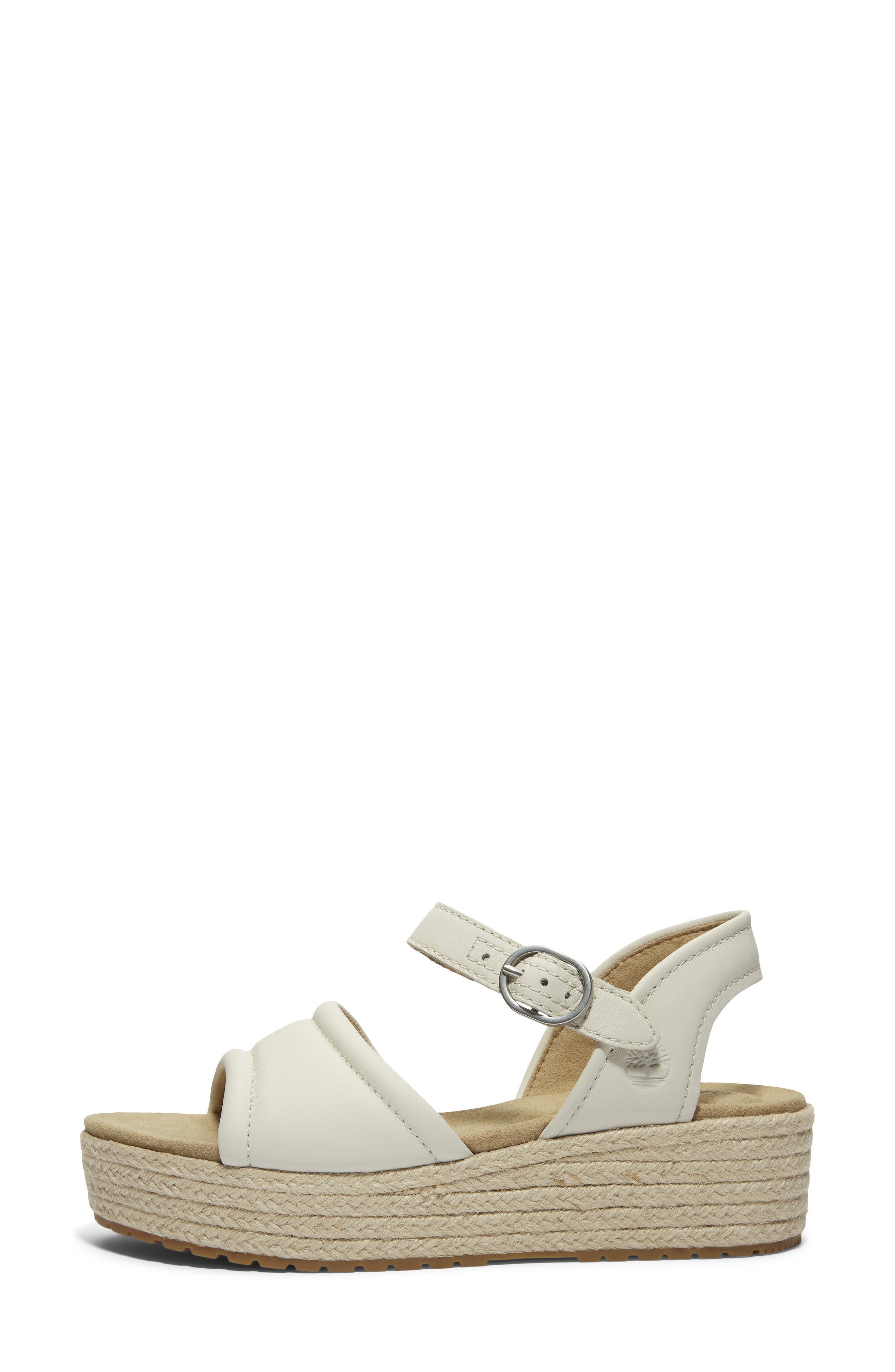 Timberland Santorini Sun Espadrille Sandal in Natural Full Grain at Nordstrom - 6
