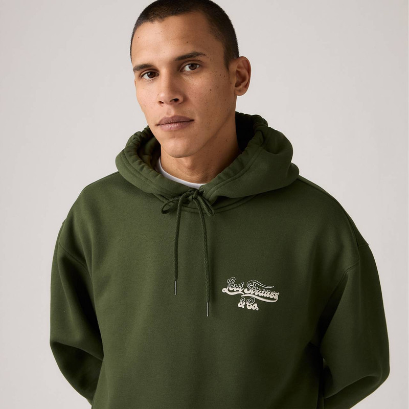 RELAXED GRAPHIC HOODIE SWEATSHIRT 5