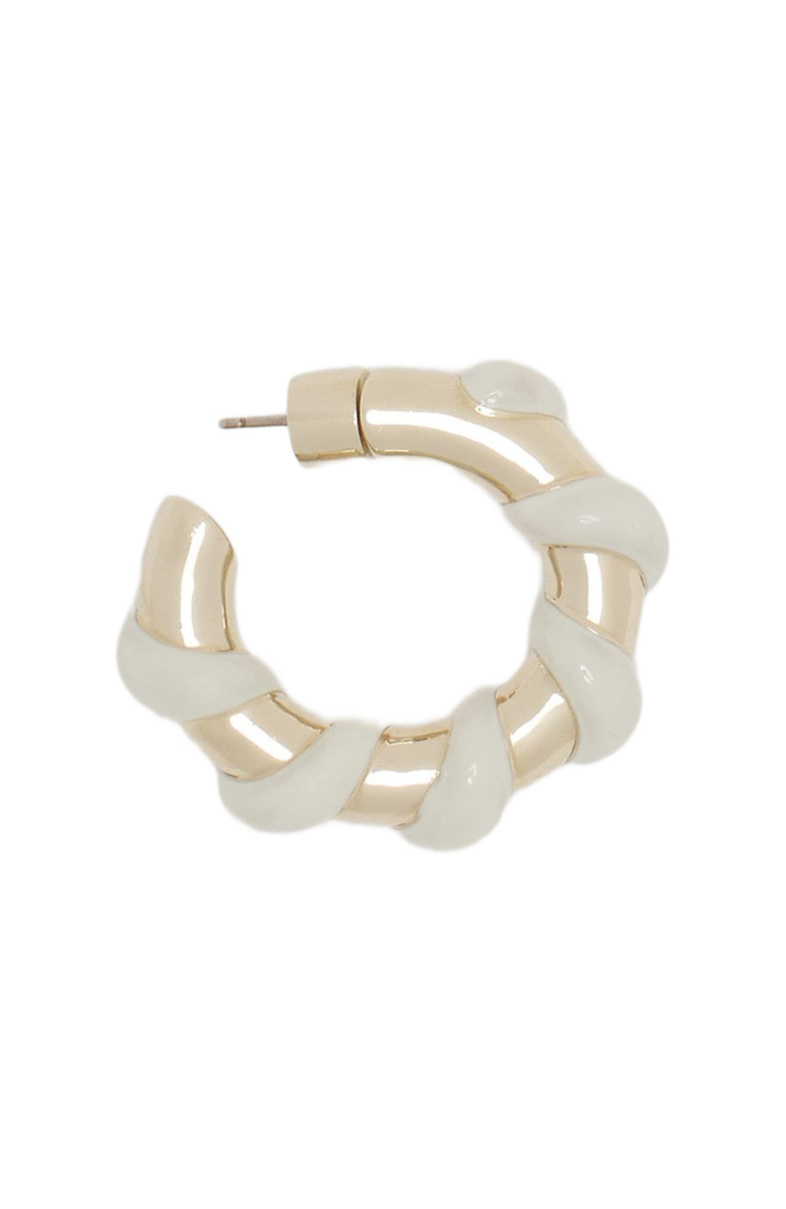 Lanvin Mélodie Candy Earrings in Off White at Nordstrom - 4