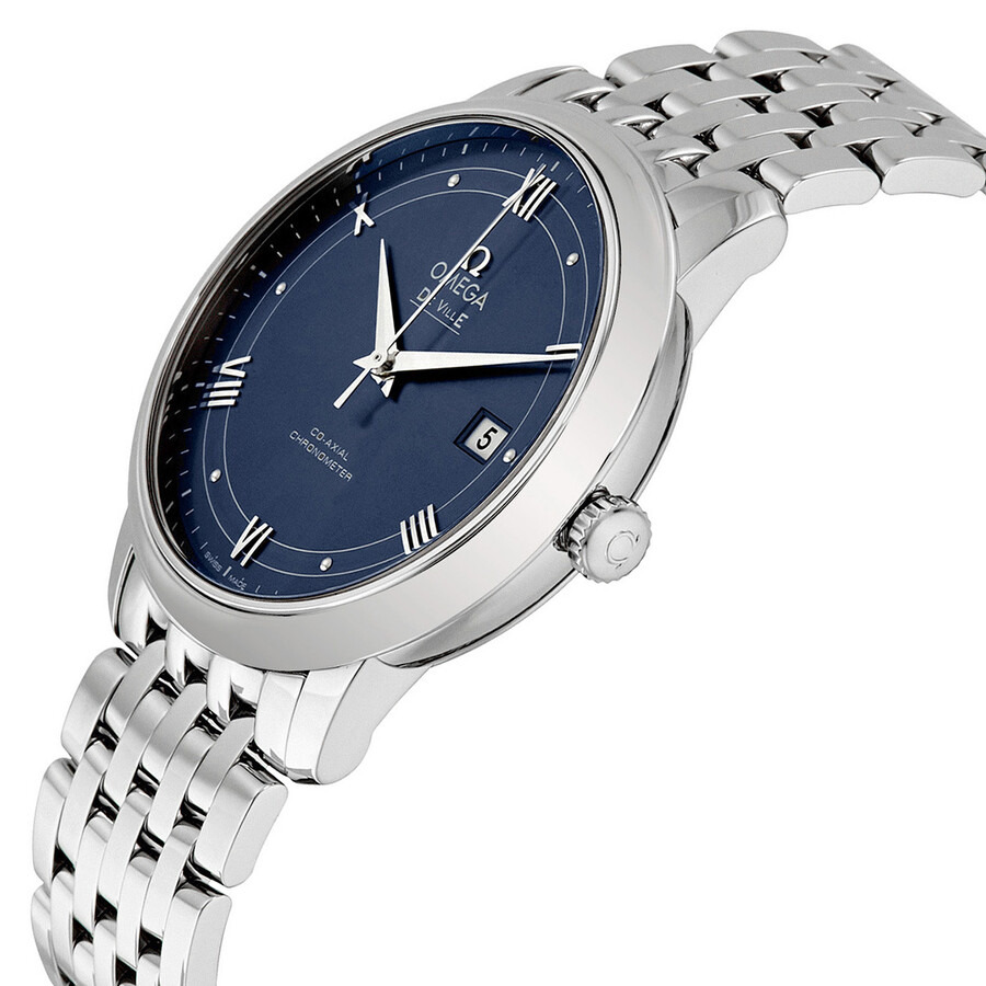 Omega De Ville Prestige Automatic Blue Dial Men's Watch 424.10.40.20.03.002 - 2