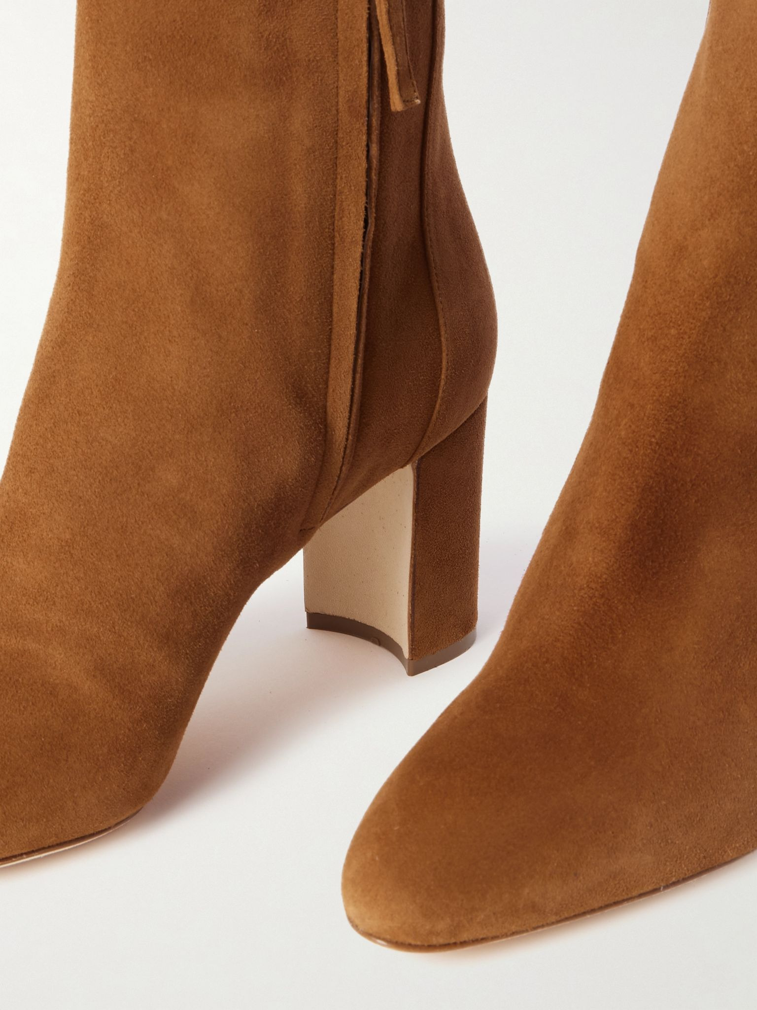 Rosie 70 suede ankle boots Brown - 4