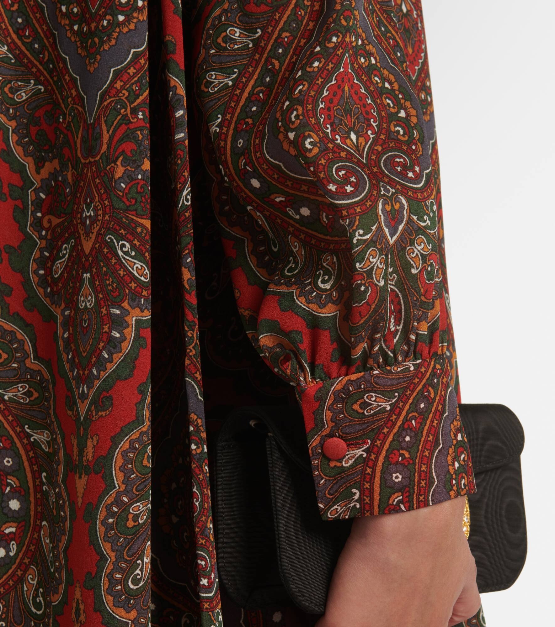 Voyage Imaginaire silk georgette gown - 6