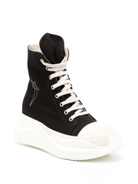 靴 RICK OWENS DRKSHW ABSTRACT High Top Rick Owens DRKSHDW Abstract High-Top LEATHER Sneakers