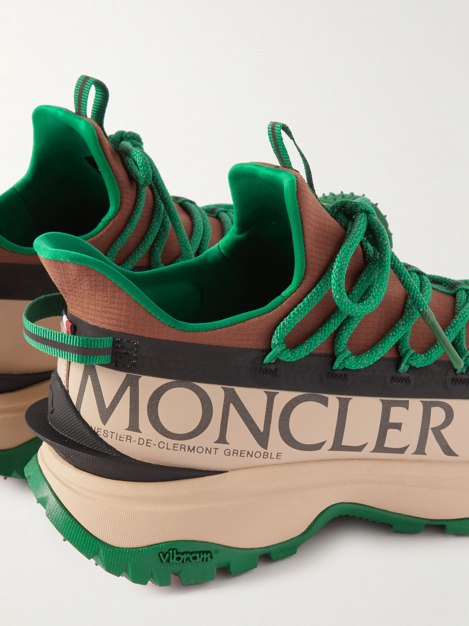 Trailgrip Lite2 Logo-Print Ripstop and Rubber Sneakers Brown - 6