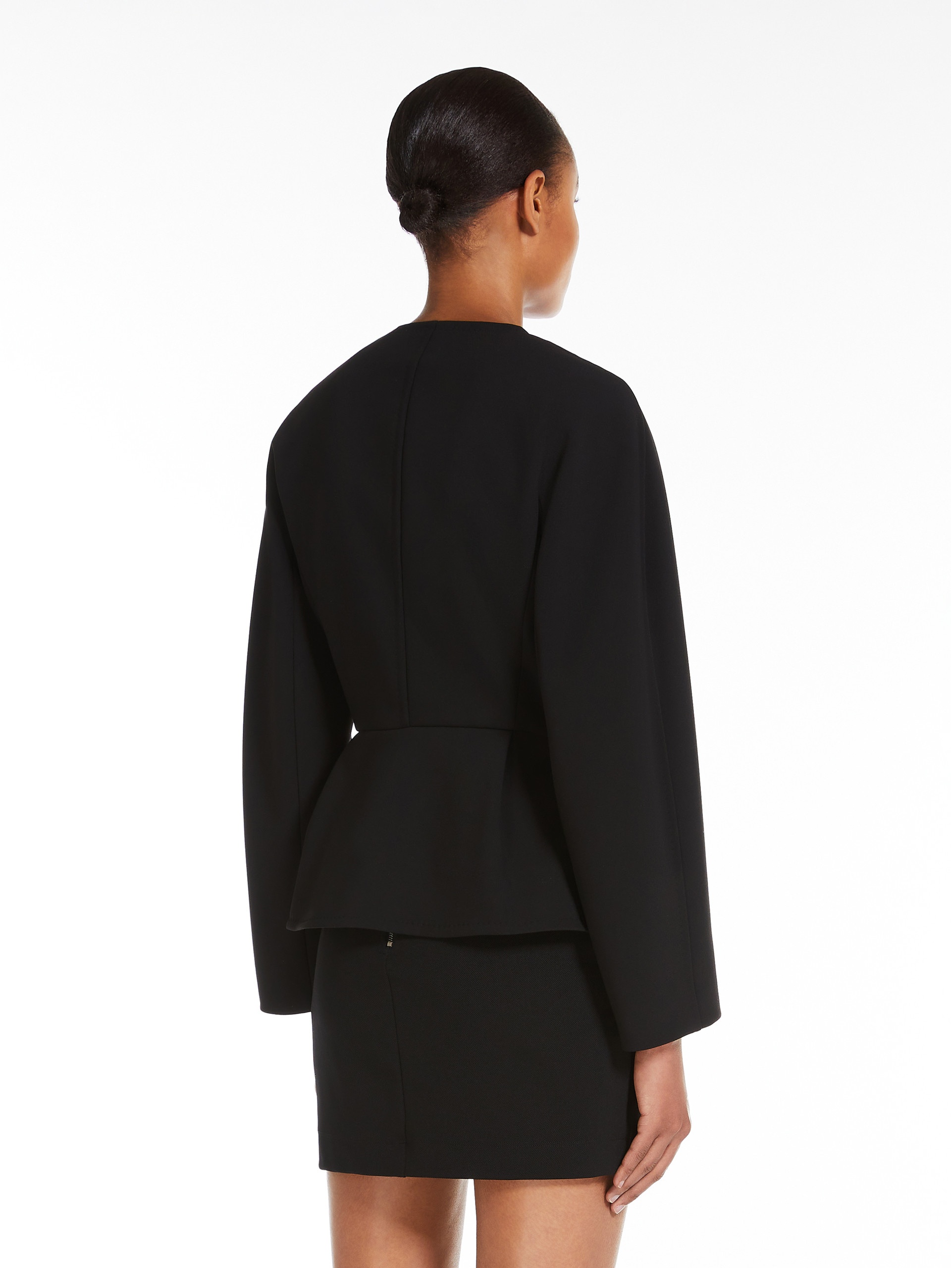 FRONDA Fitted jacket in stretch fabric - 4