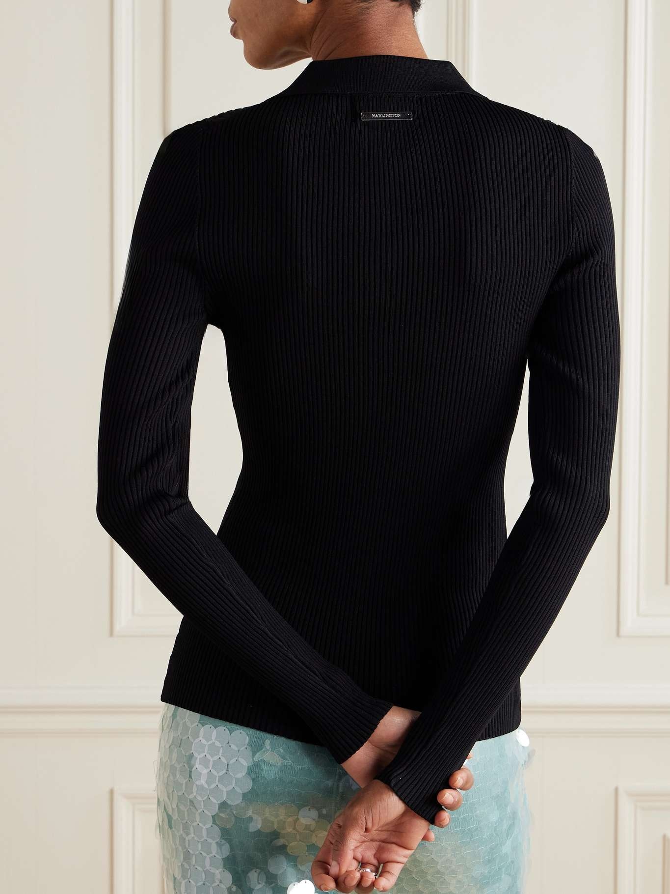 Cisca ribbed-knit sweater - 4