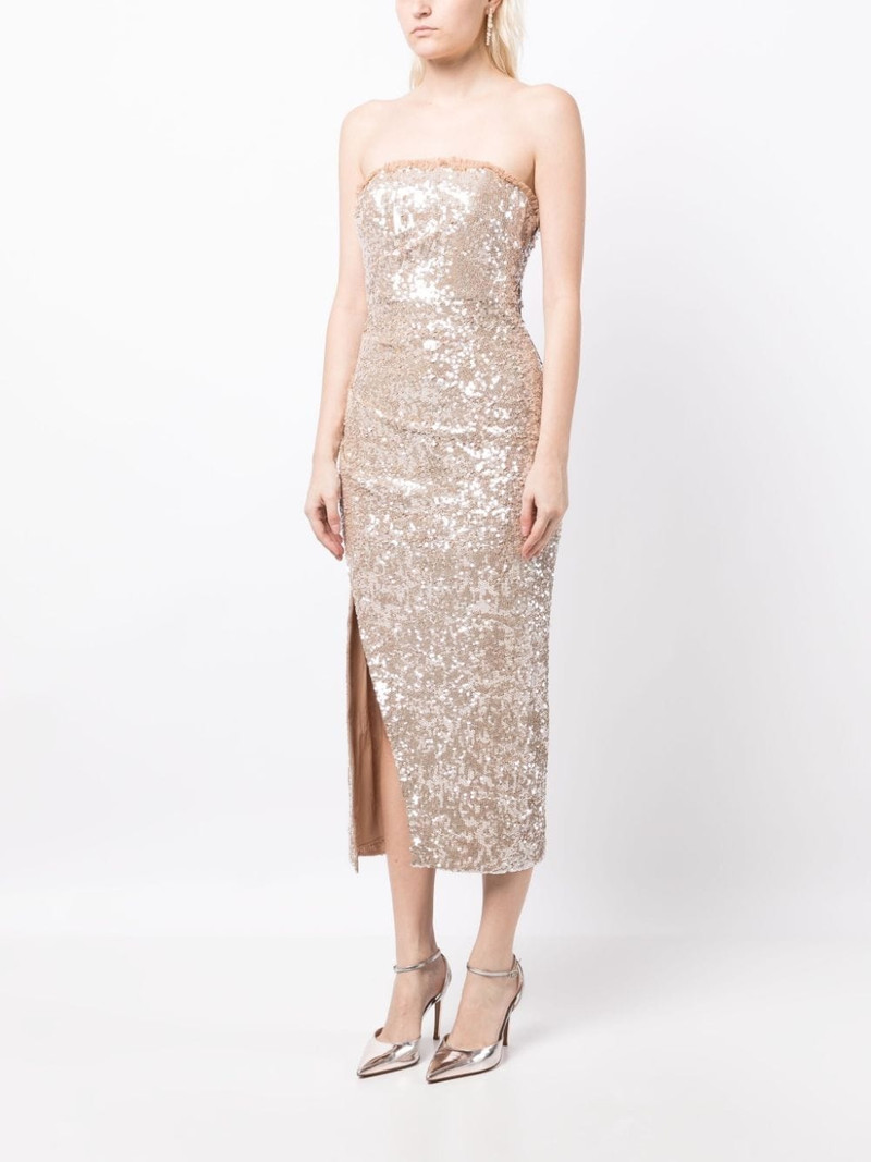 Stellar Gloss strapless dress 3