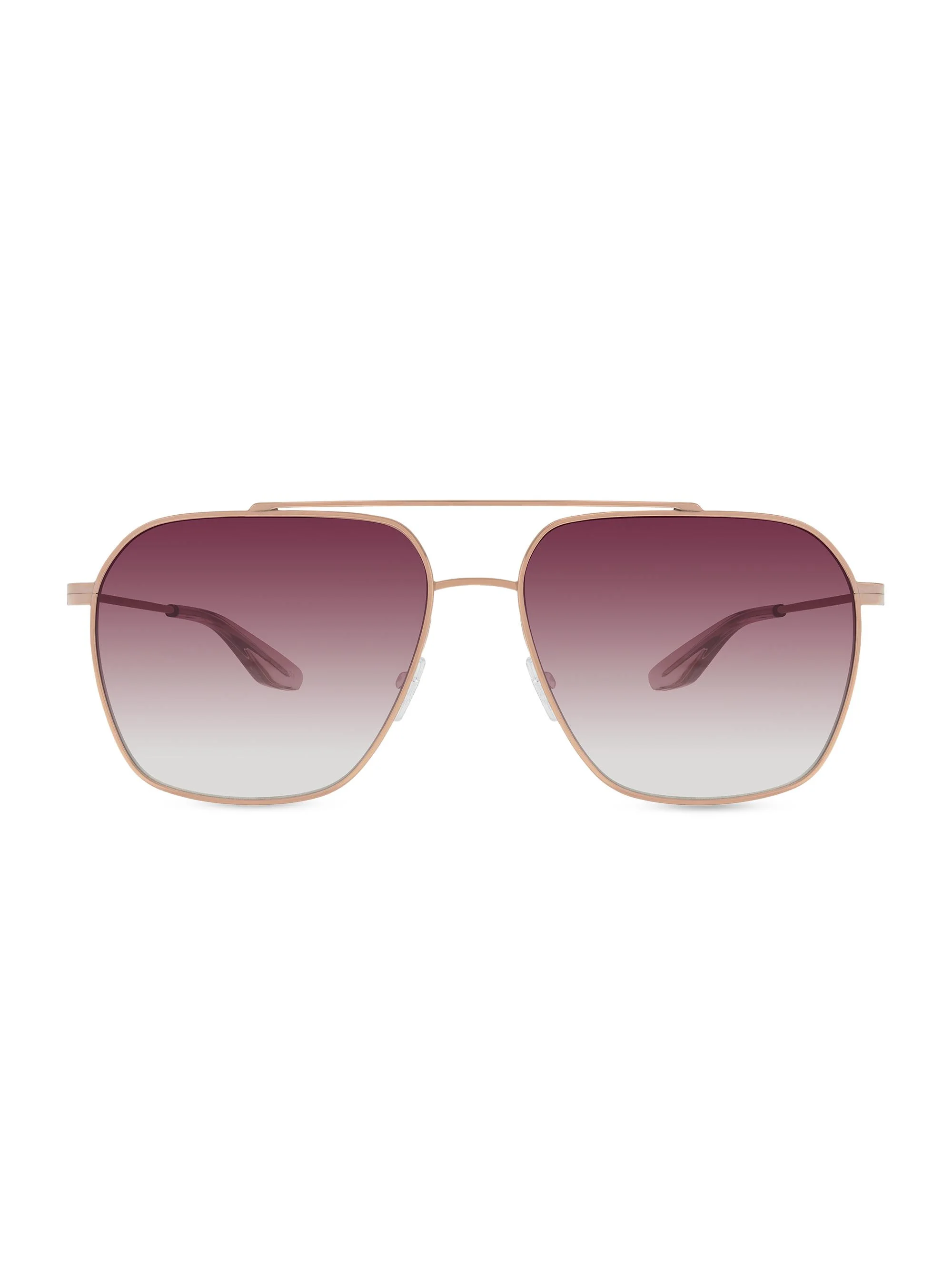 Women's Rizzo 60MM Navigator Sunglasses - Gold Pink - 1