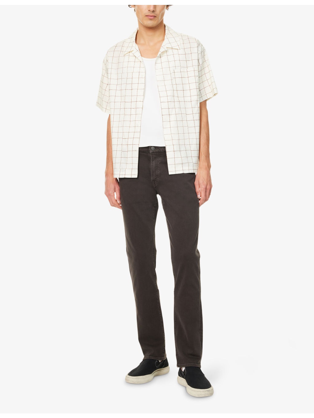 Gage straight-leg mid-rise stretch-denim jeans - 2