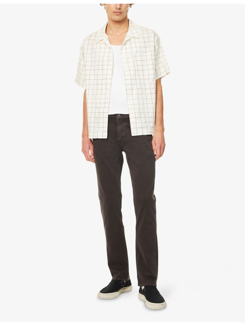 Citizens of Humanity Gage straight-leg mid-rise stretch-denim jeans outlook