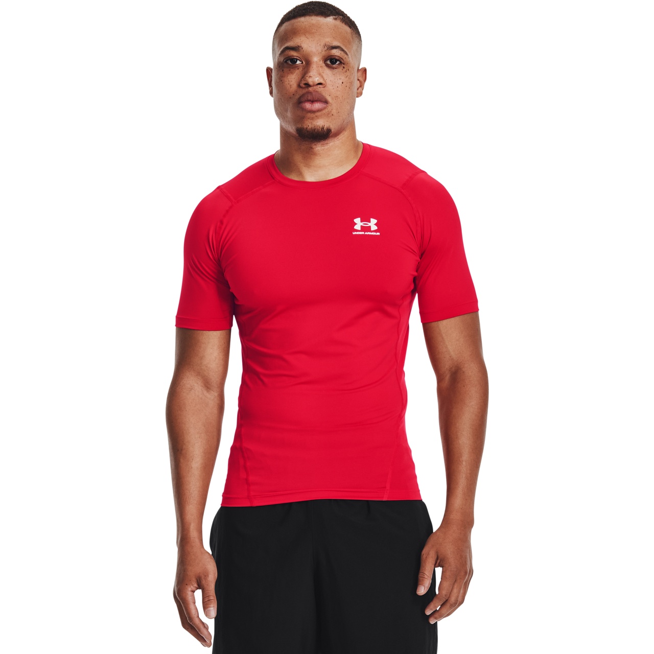 Under Armour Mens Under Armour HeatGear Armour Compression S/S Football T-Shirt - 1