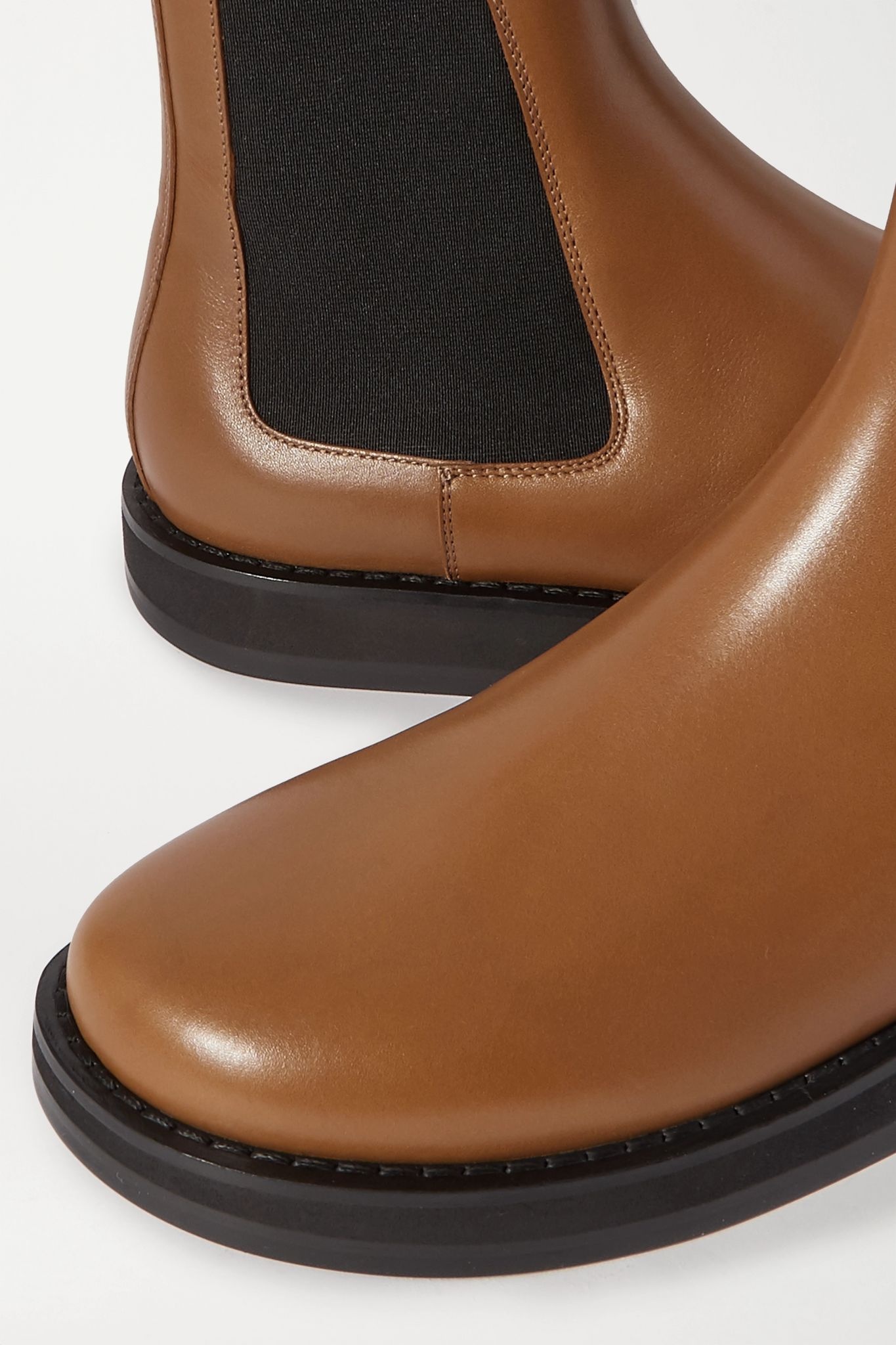 Leather Chelsea boots - 5