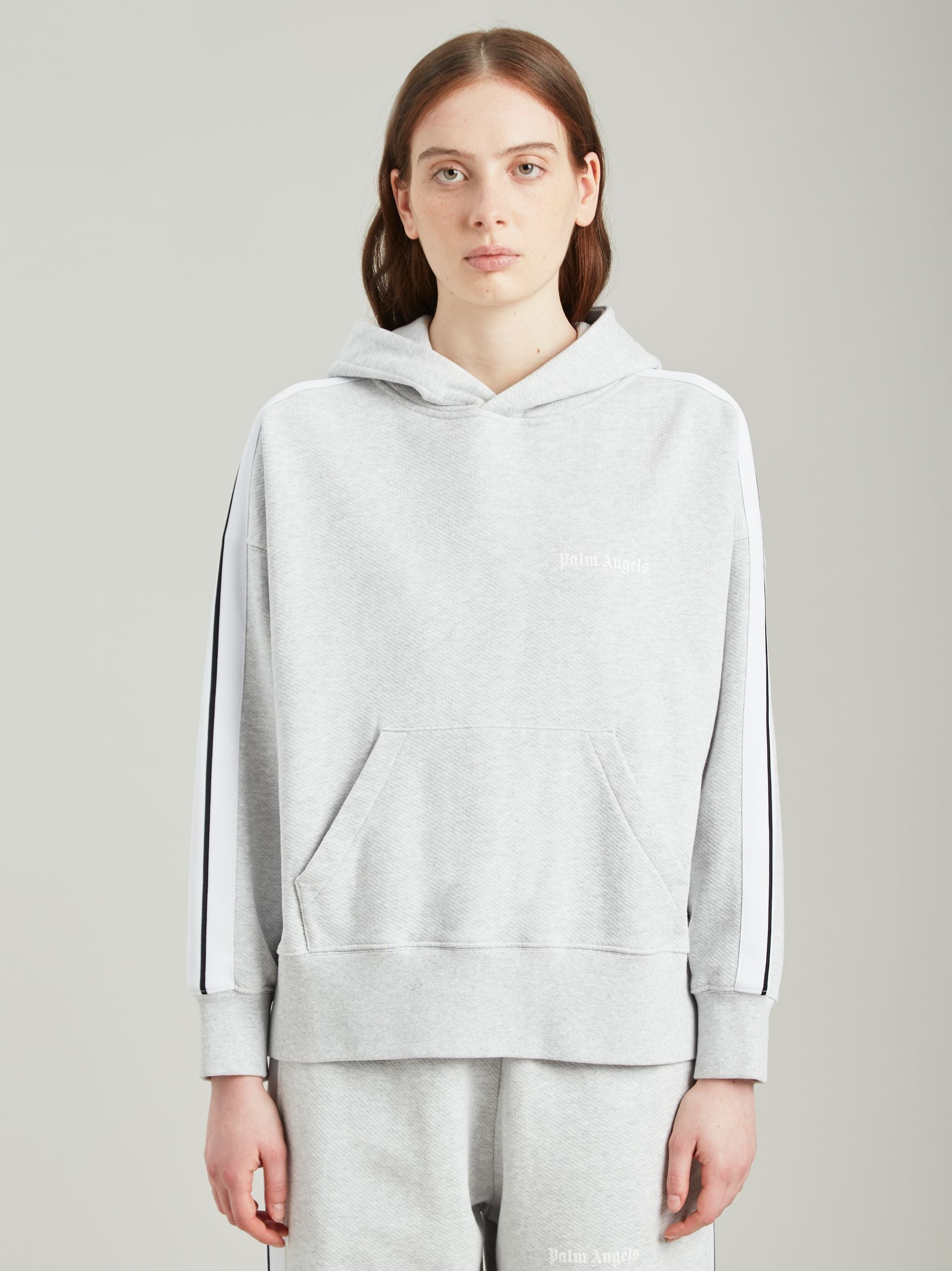 GREY TRACK HOODIE - 3