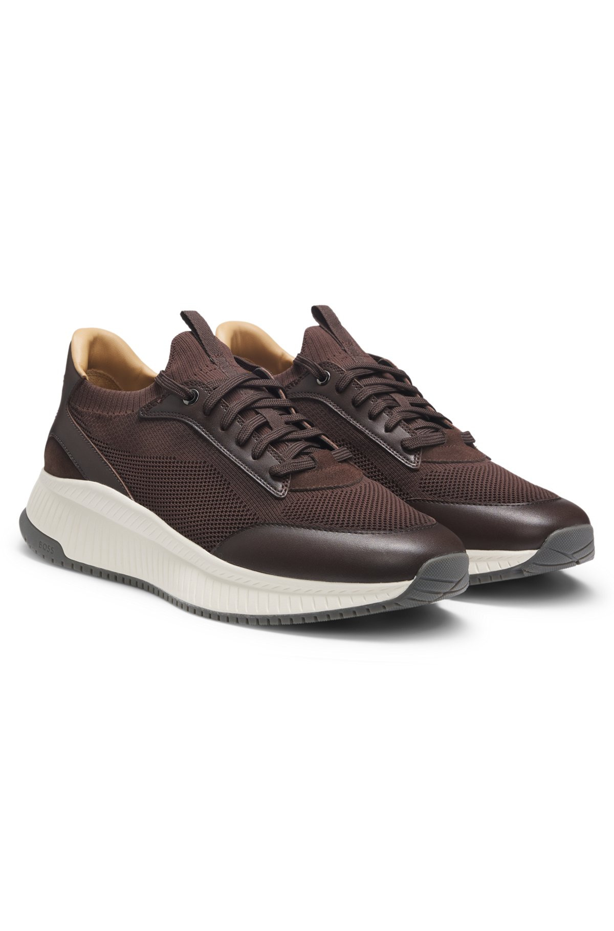 LOW-TOP TRAINERS WITH KNITTED UPPERS - 2