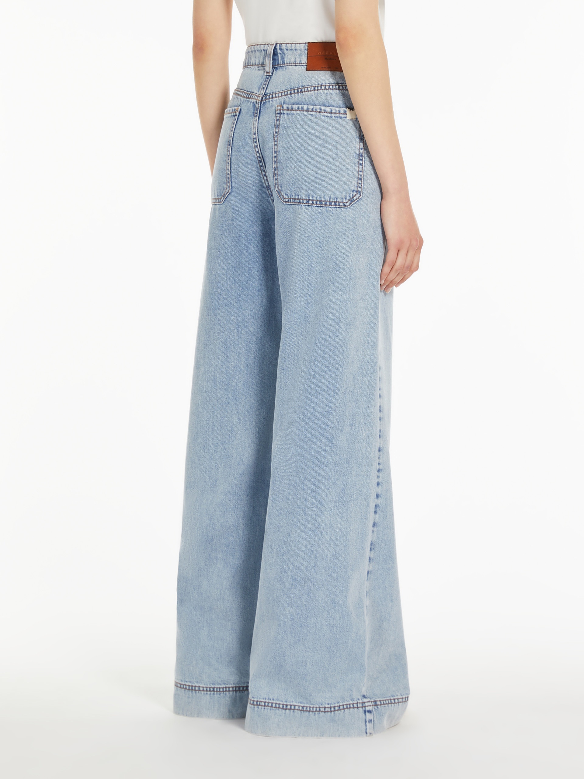 VEGA Wide-leg denim jeans - 4