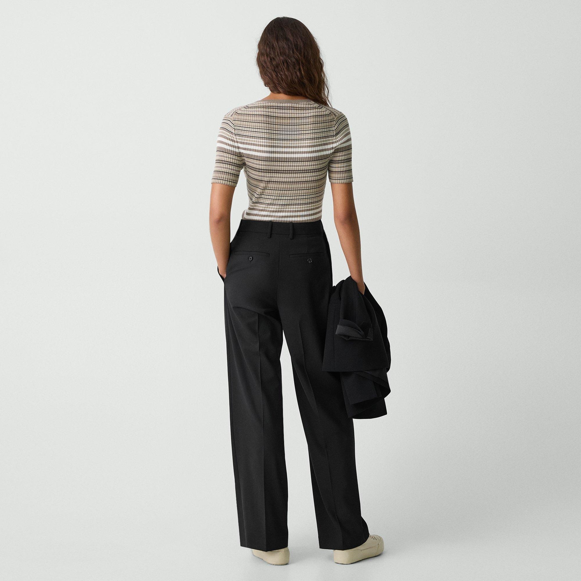 Straight Pant in Good Wool - 4