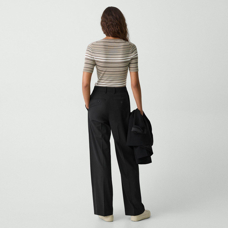 Theory Straight Pant in Good Wool outlook