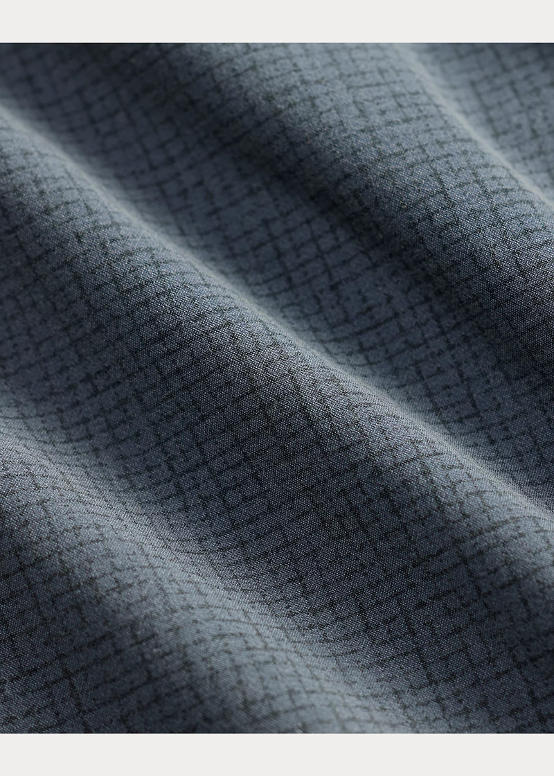 Check-Print Woven Workshirt 5