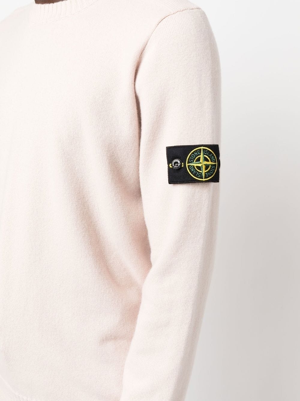 logo-patch cashmere jumper - 5