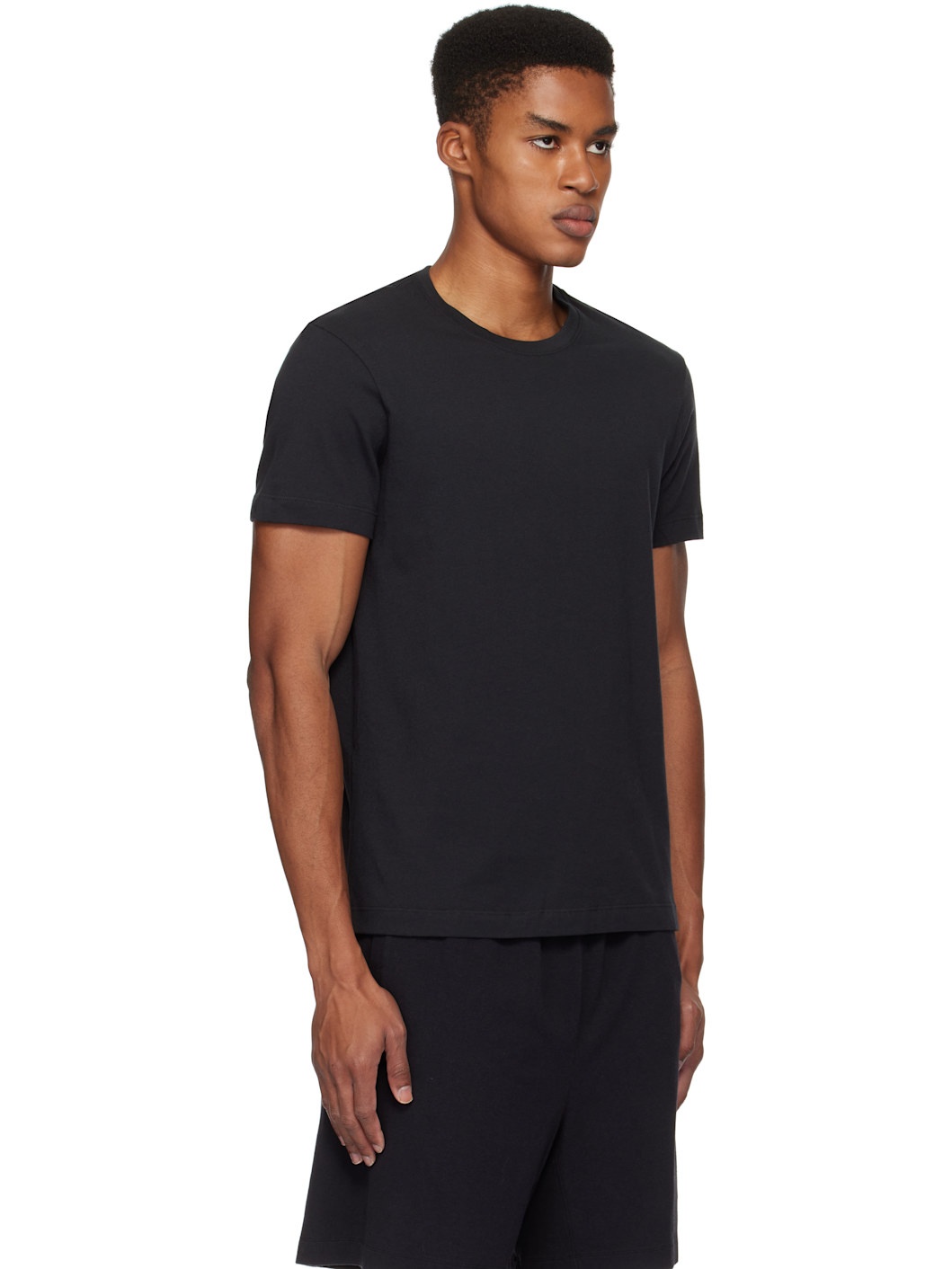 Black SKIMS Cotton Classic T-shirt - 2