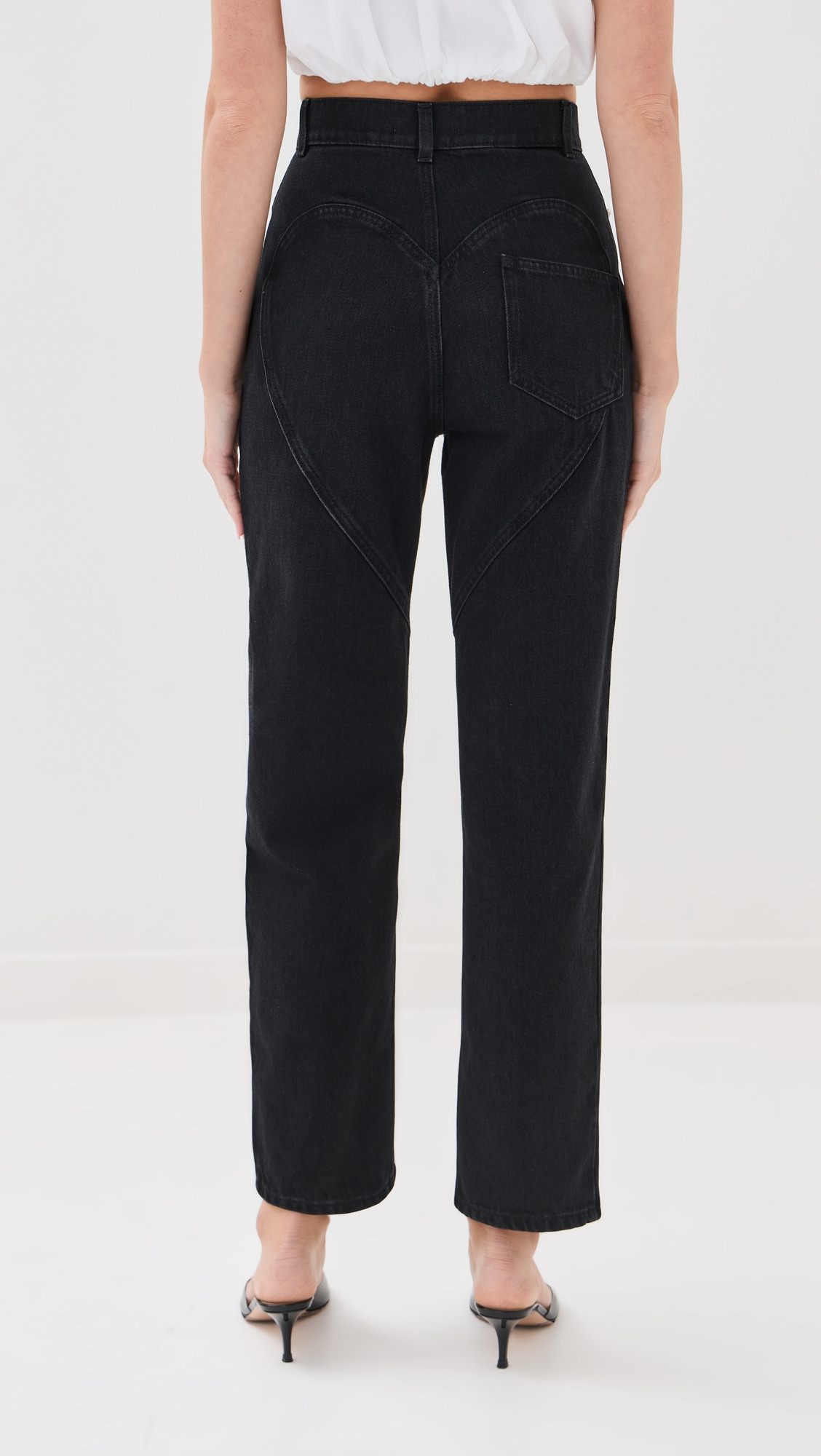 Crystal Heart Jeans - 3
