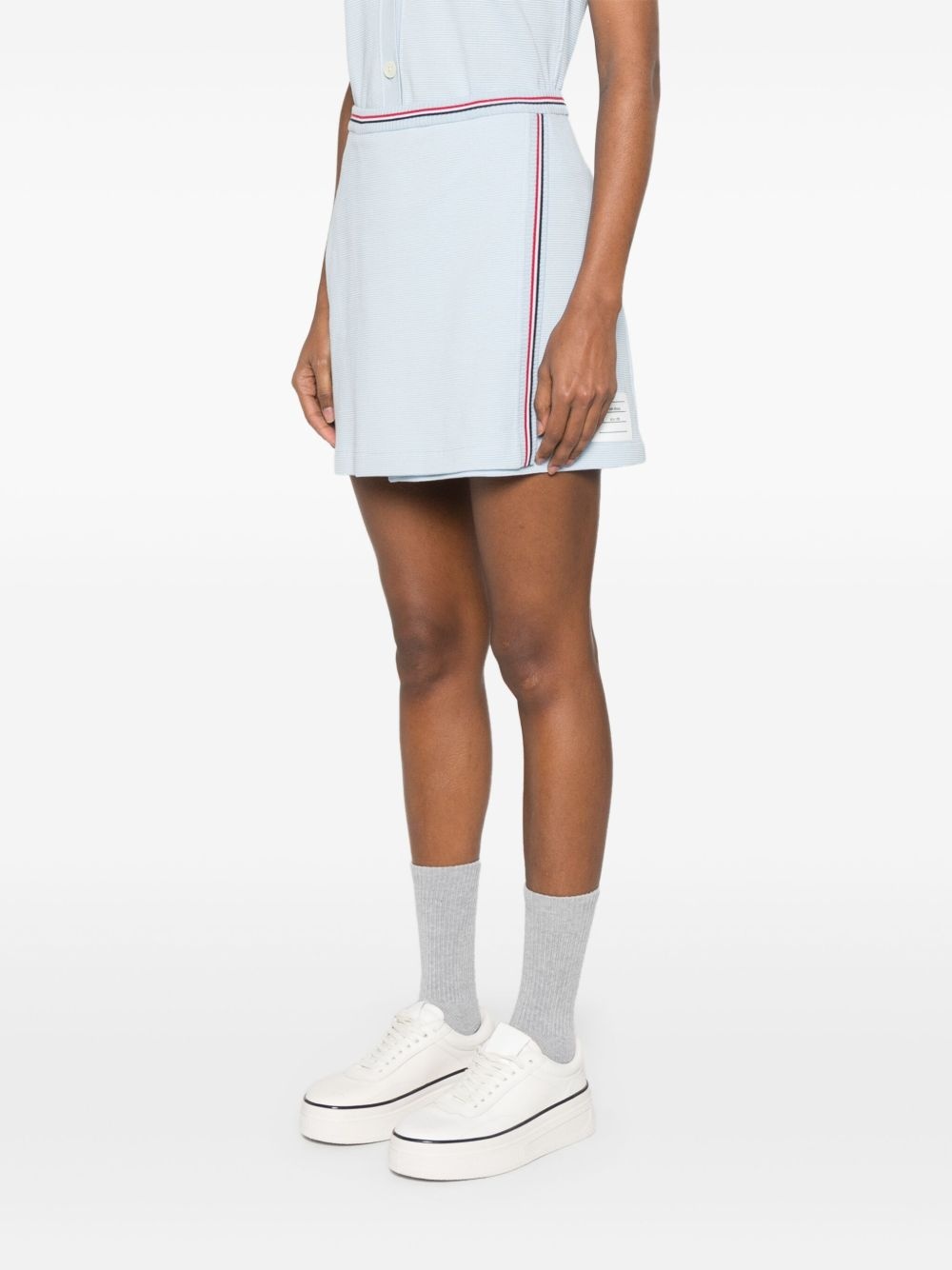 cotton mini skirt - 3
