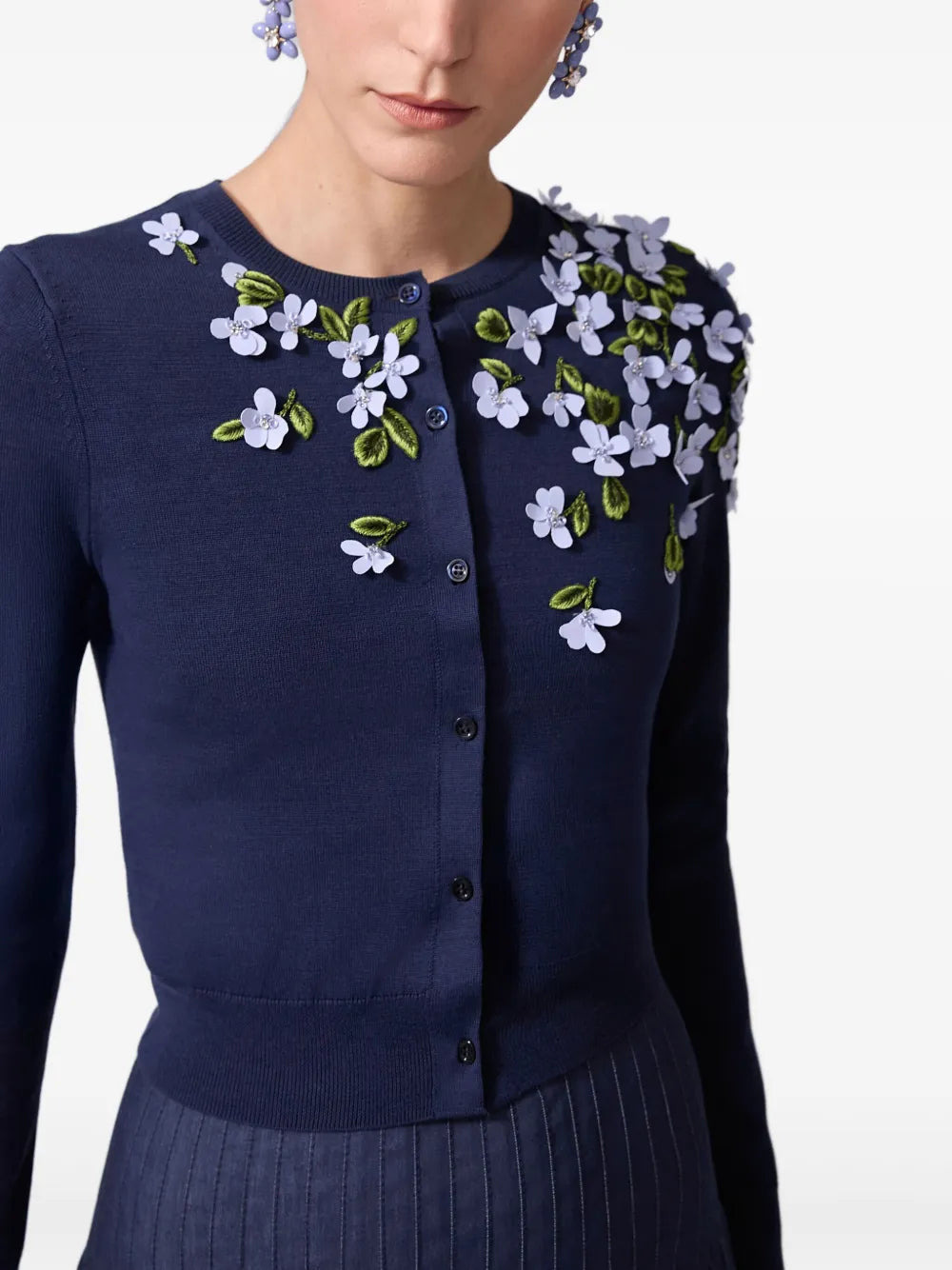 Emb Threadwork Cardigan - 4