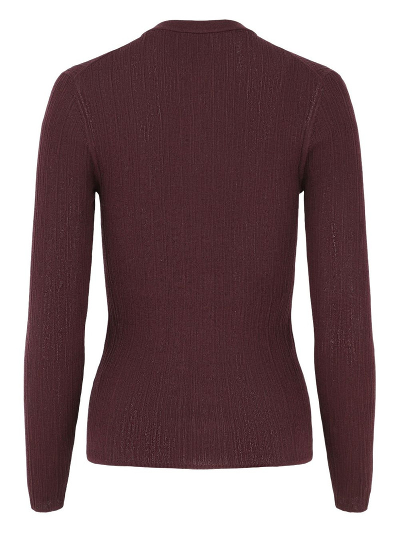 A.L.C. pleated button-up cardigan outlook