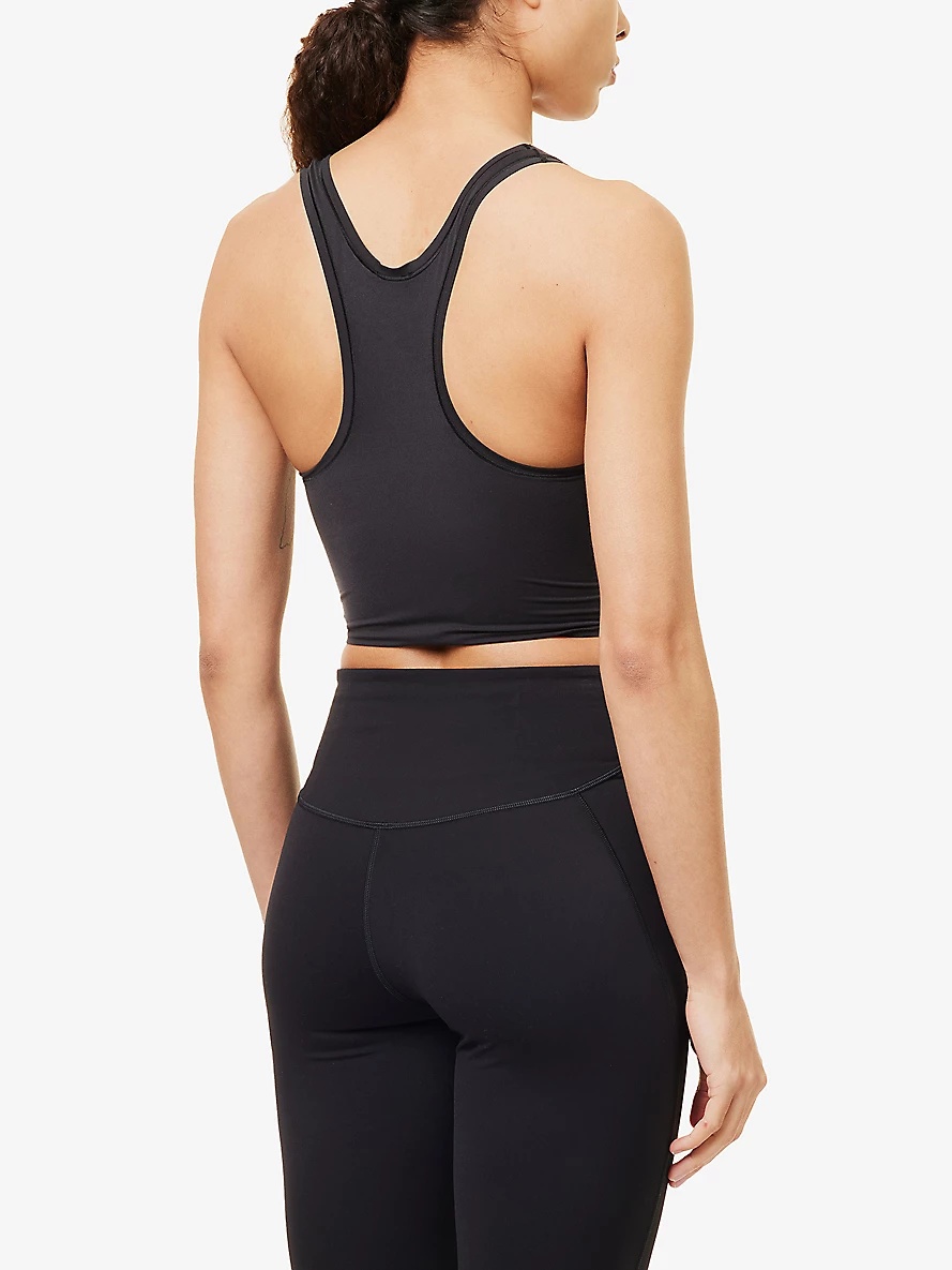 Wundermost scoop-neck stretch-woven top - 8