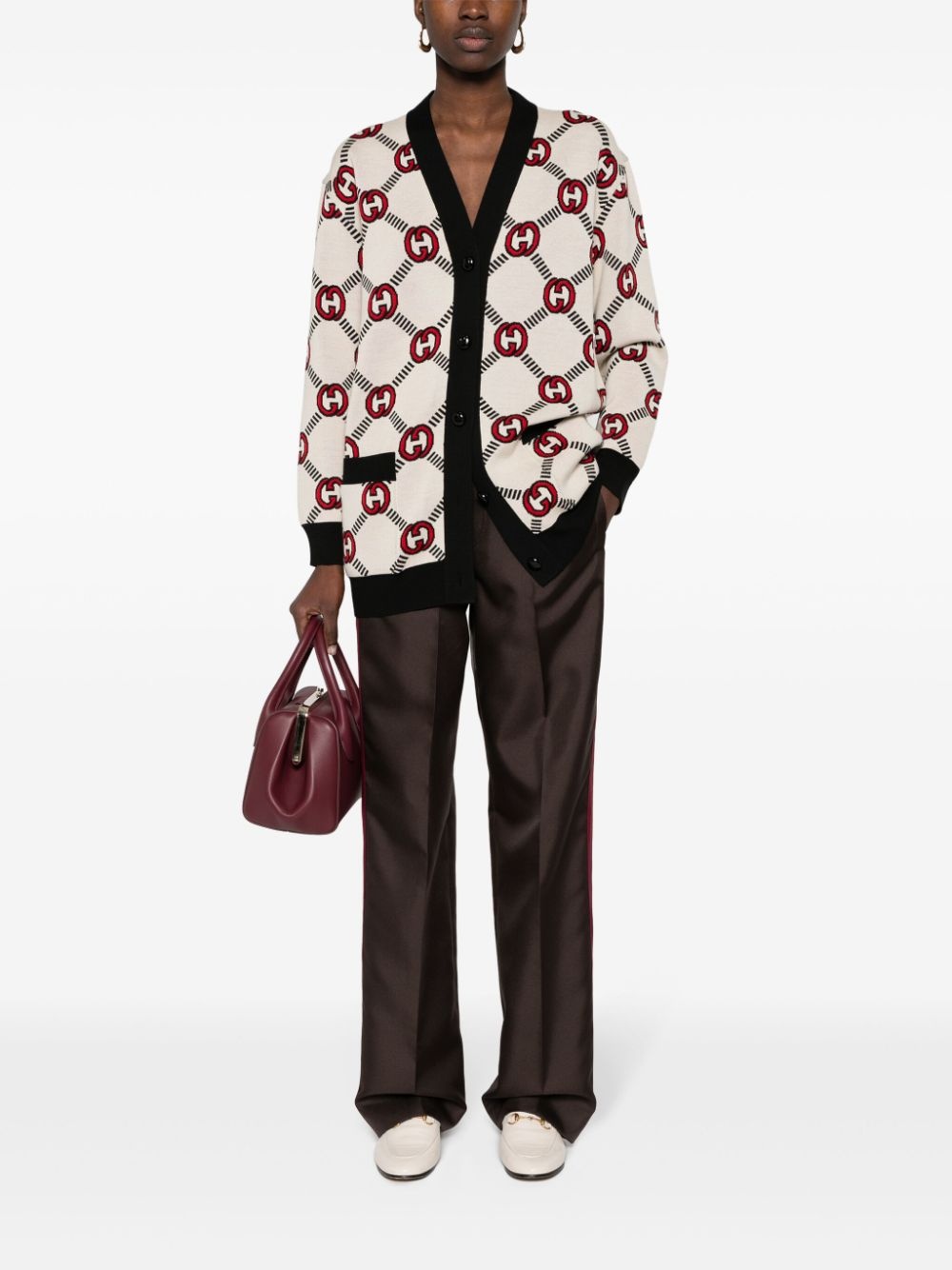 reversible Interlocking G cardigan - 2