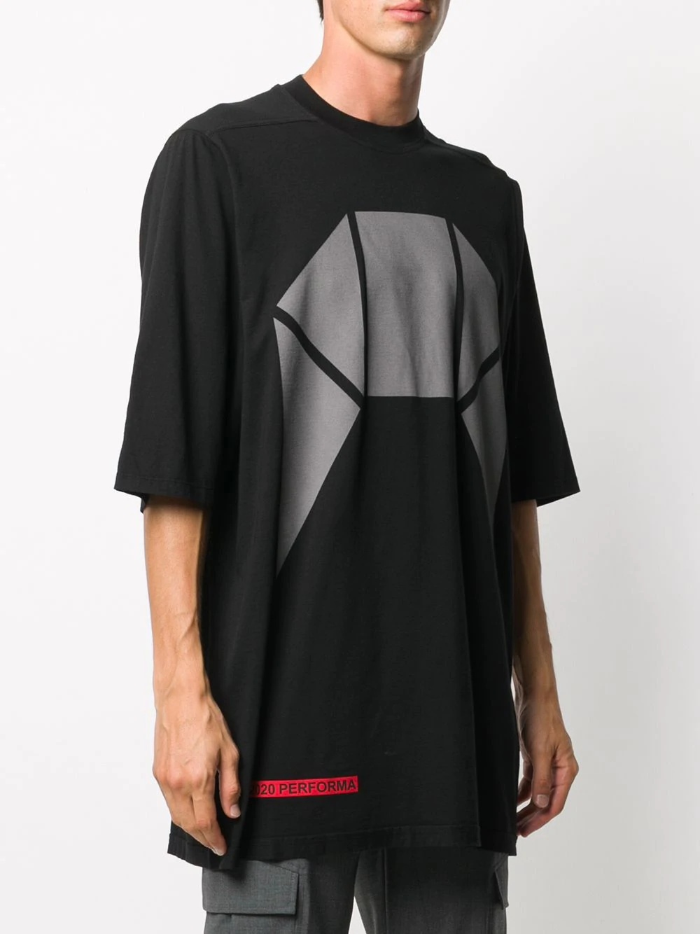 oversized graphic print T-shirt - 3