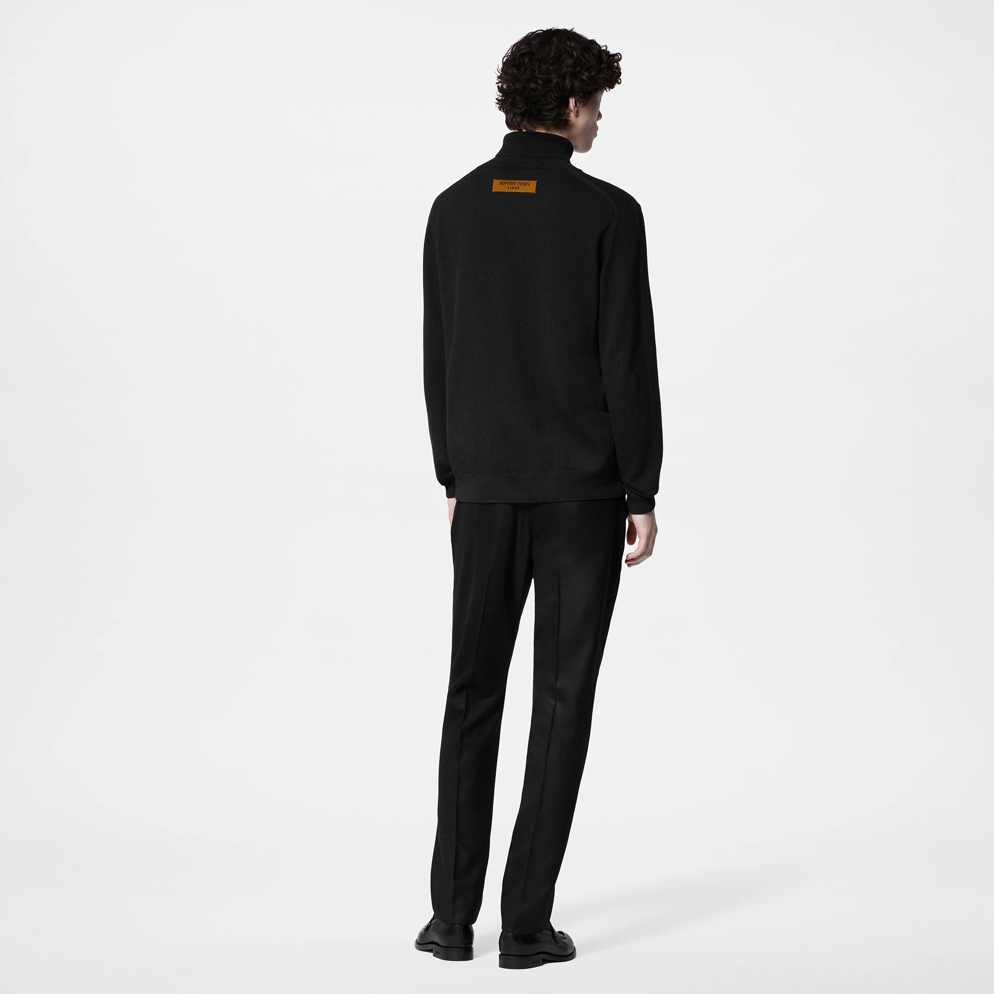 LVSE LV Embossed Turtle Neck - 3