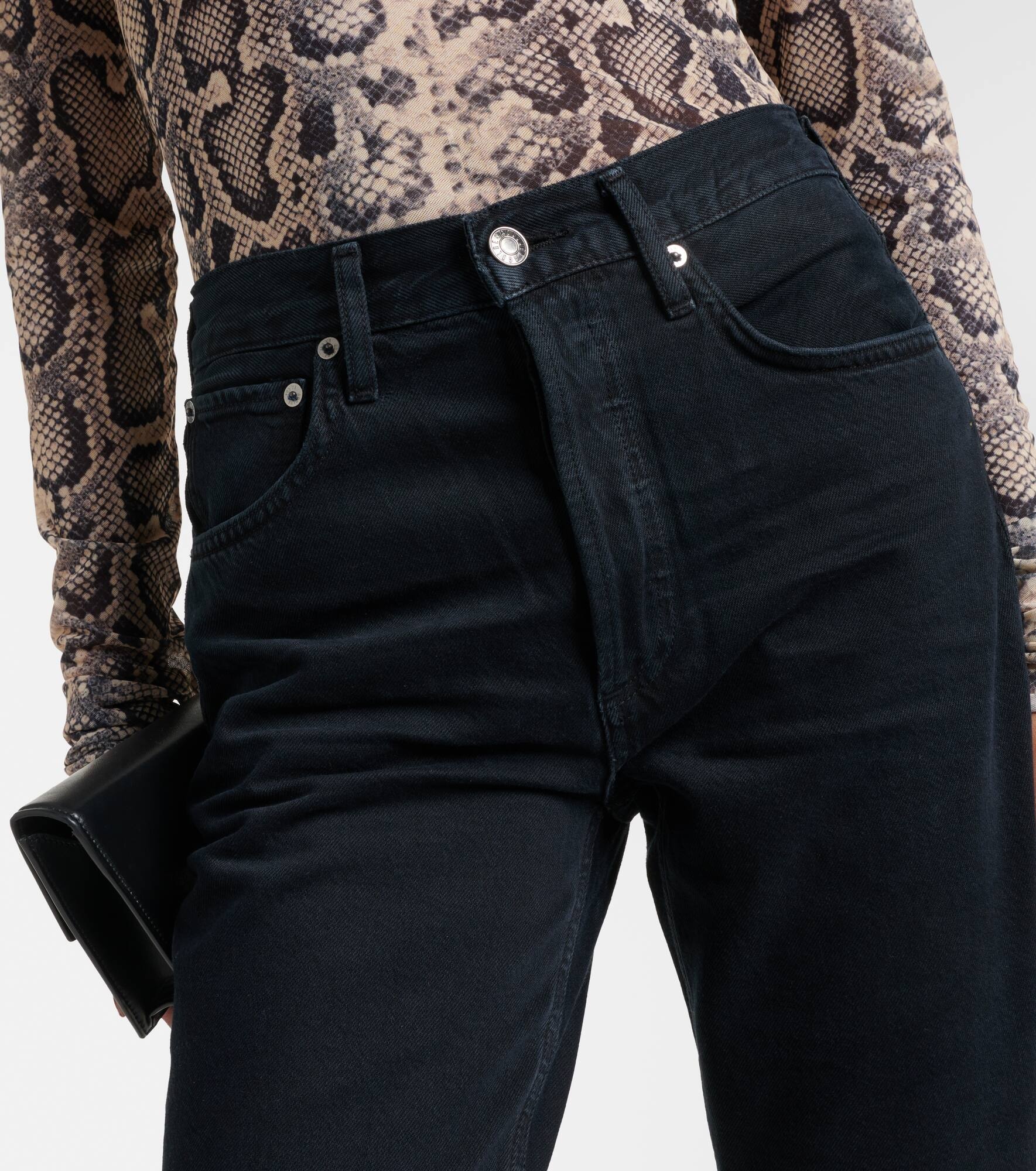 Riley Crop high-rise slim jeans - 4