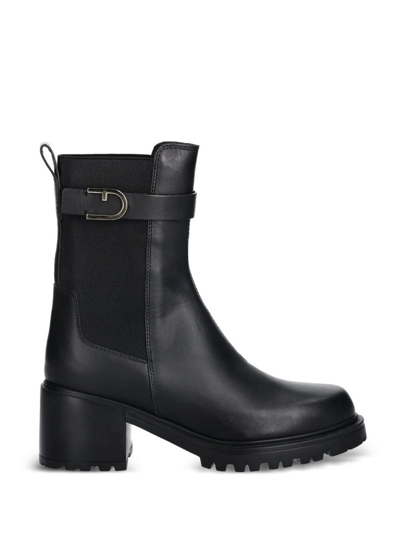 buckle strap boots 1