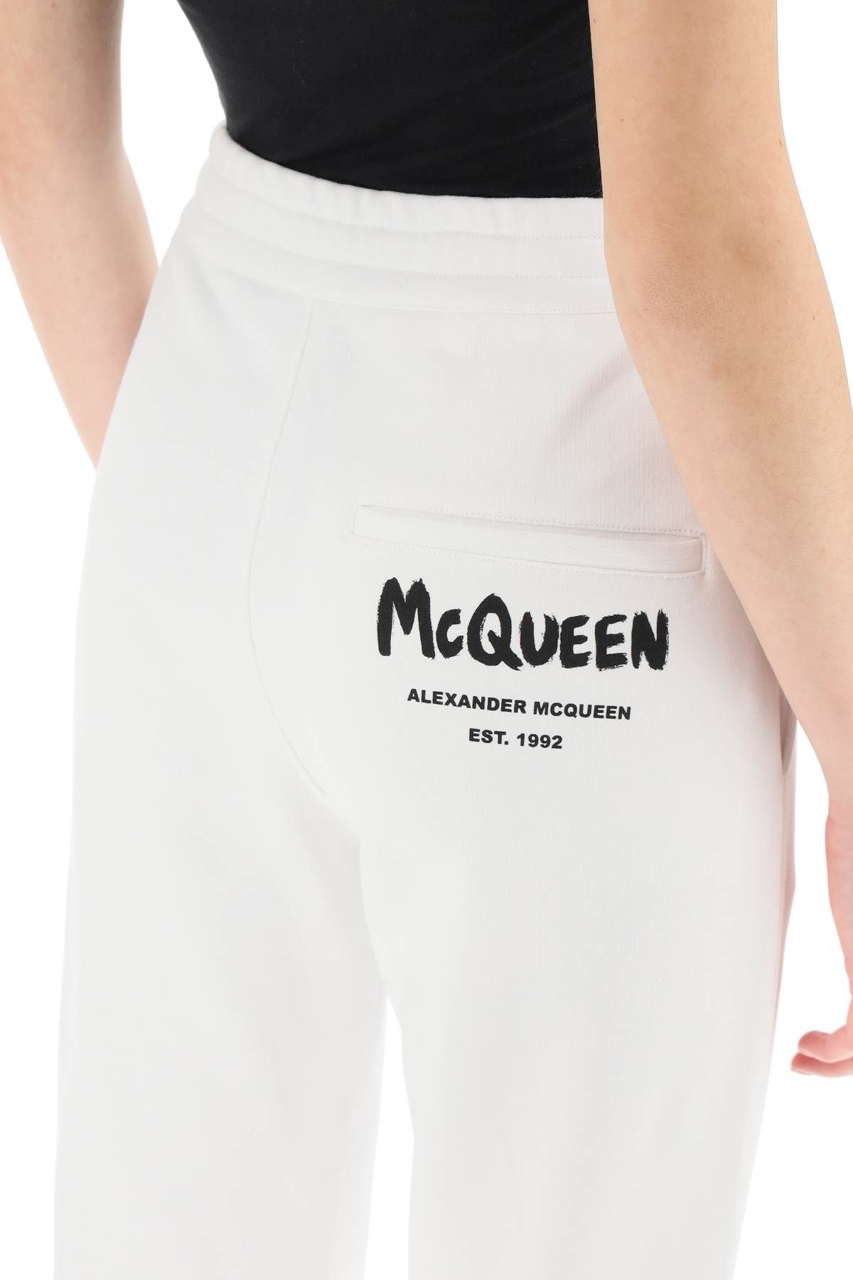 MCQUEEN GRAFFITI SWEATPANTS - 5