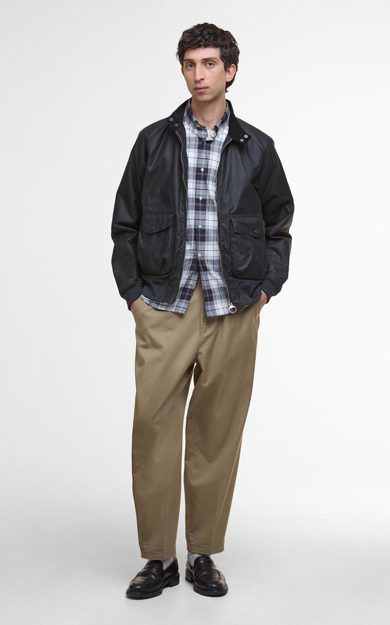 Barbour BARBOUR ROYSTON WAX JACKET NAVY outlook