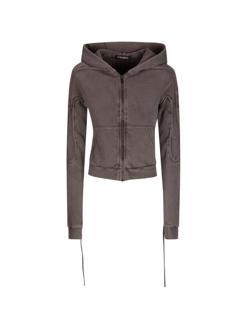 sutured zip hoodie 1
