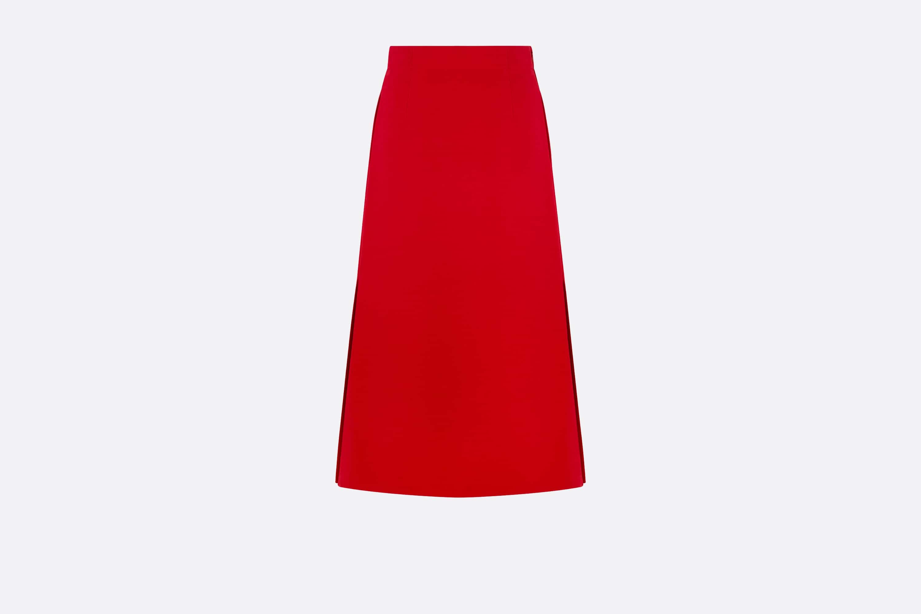 Mid-Length Straight-Cut Skirt - 2