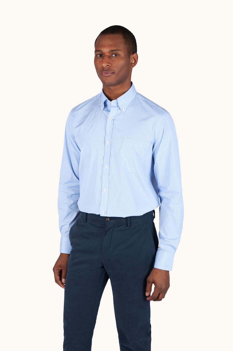 COTTON POPLIN SHIRT SOFFIO 4