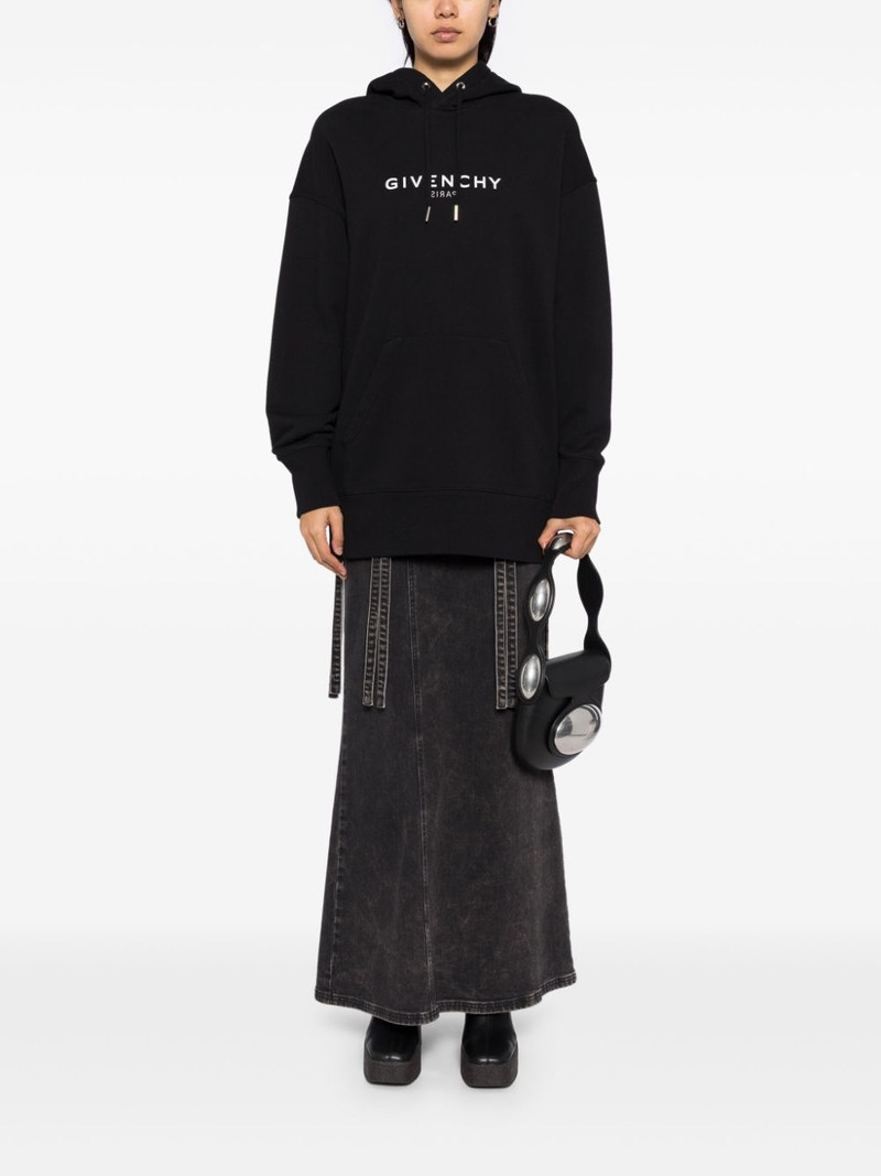 Givenchy logo-printed hoodie outlook